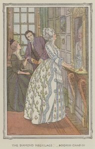 Illustration til The History of Henry Esmond (farvelitografi) af Francis Donkin Bedford