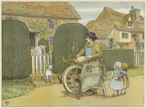 Knivsliber (farvelitografi) af Francis Donkin Bedford