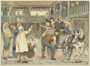 Ostler (farvelitografi) af Francis Donkin Bedford