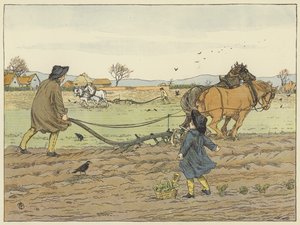 Ploughman (farvelitografi)