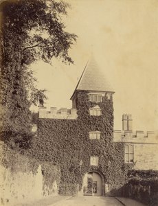 Indgangsport og tårn, Lismore Castle af Francis Edmond Currey