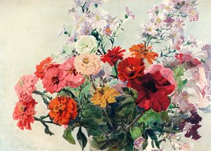En flok efterår, c1869-1906, 1906 af Francis Edward James