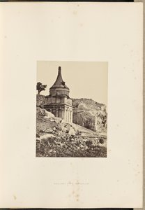Absaloms grav, Jerusalem af Francis Frith