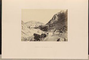 Tilkørsel til Sinai-klosteret af Francis Frith