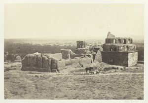 Fjernsyn over Damaskus, 1857. af Francis Frith