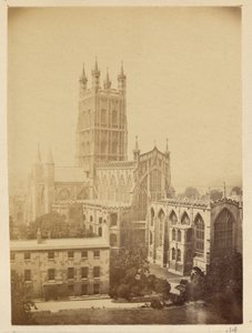 Katedralen i Gloucester af Francis Frith