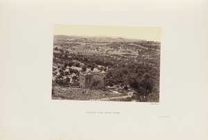 Jerusalem fra Scopus-bjerget af Francis Frith