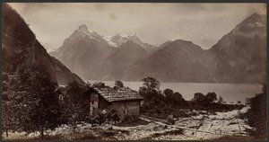 Vierwaldstättersøen af Francis Frith