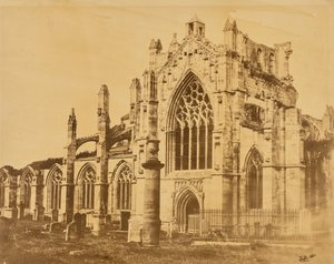 Melrose Abbey af Francis Frith