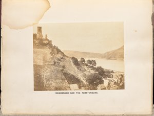 Reindebach og Furstenburg af Francis Frith