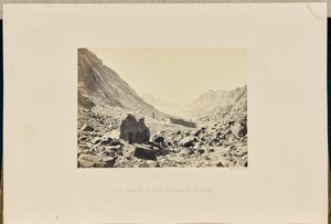 Sinai-klosteret og Er-Raha-sletten af Francis Frith