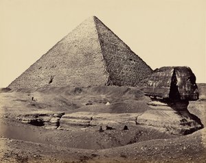 Den Store Pyramide og Sfinksen