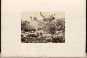 Bethesda-dammen osv., Jerusalem af Francis Frith
