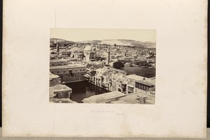 Hizkijas bassin, Jerusalem af Francis Frith