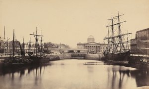 Liverpools havn. af Francis Frith
