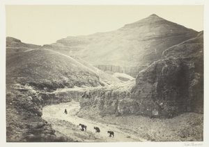 Kongernes Gravdal, Theben af Francis Frith