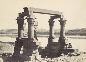 Defekter i Kardassa, Nubia, 1857. af Francis Frith