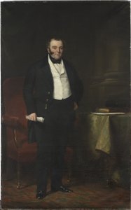 George Hudson, 1846 af Francis Grant