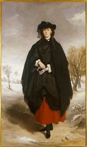 Portræt af Daisy Grant, kunstnerens datter