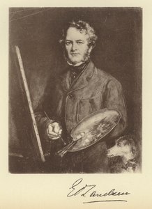 Sir Edwin Landseer (litho) af Francis Grant