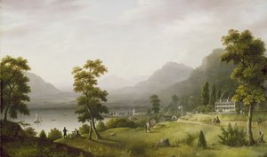 Carters Tavern ved hovedet af Lake George, 1817-18