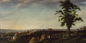 Udsigt over Baltimore fra Chapel Hill, ca. 1803