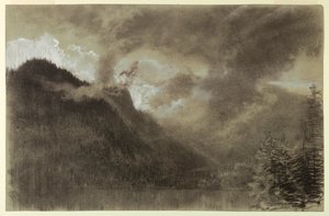 Echo Lake, New Hampshire af Francis Hopkinson Smith