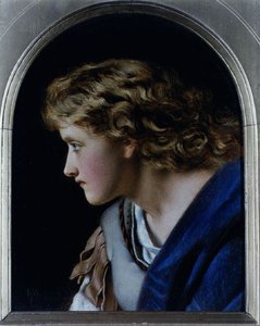 Hovedet af en pige af Francis John Wyburd