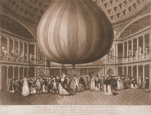 Det indre af Pantheon, Oxford Street, London, 1785