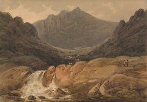 Cader Idris, North Wales af Francis Nicholson