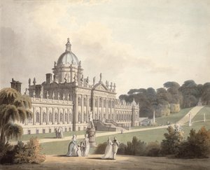Castle Howard af Francis Nicholson