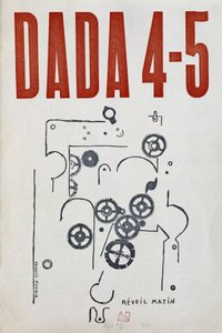 2. omslag til "Dada 4-5" af Picabia (1879-1953), litterær og kunstnerisk samling, juli 1917.