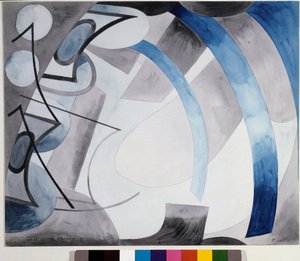 Fransk impulsivitet (olie på lærred) af Francis Picabia