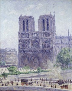Notre Dame i morgensolen af Francis Picabia