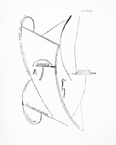 Poemes et Dessins de la Fille nee sans Mere, nr. 19, udgivet af Imprimeries Reunies, Lausanne af Francis Picabia