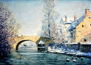 Pont Aubert, sneeffekt af Francis Picabia