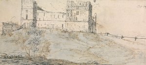 Østsiden af Sheriff Hutton Castle