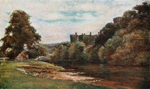 The Blackwater ved Lismore Castle af Francis S. Walker