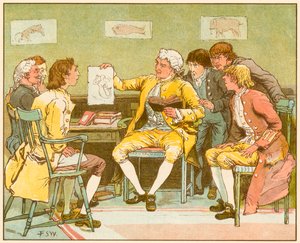 Den forladte landsby af Oliver Goldsmith af Francis S. Walker