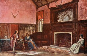 Salen på Stoke Poges Manor af Francis S. Walker