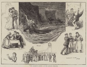 Havnelyset i Adelphi Theatre af Francis S. Walker