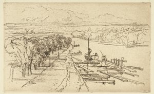Amstel Amstel II af Francis Seymour Haden (Sir)