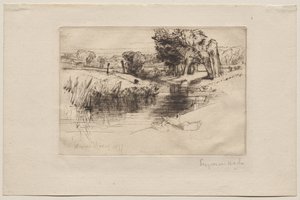 En Backwater af Francis Seymour Haden