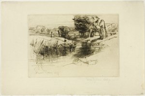 En Backwater af Francis Seymour Haden