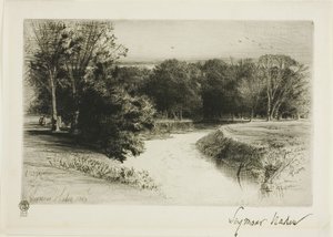 En solnedgang i Irland af Francis Seymour Haden