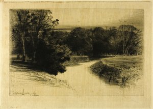 En solnedgang i Irland af Francis Seymour Haden