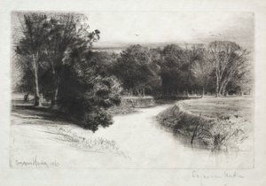 En solnedgang i Irland af Francis Seymour Haden