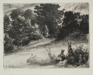 Kam bund af Francis Seymour Haden