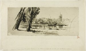 Fulham af Francis Seymour Haden