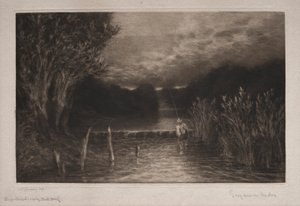 Harrfiskeri af Francis Seymour Haden
